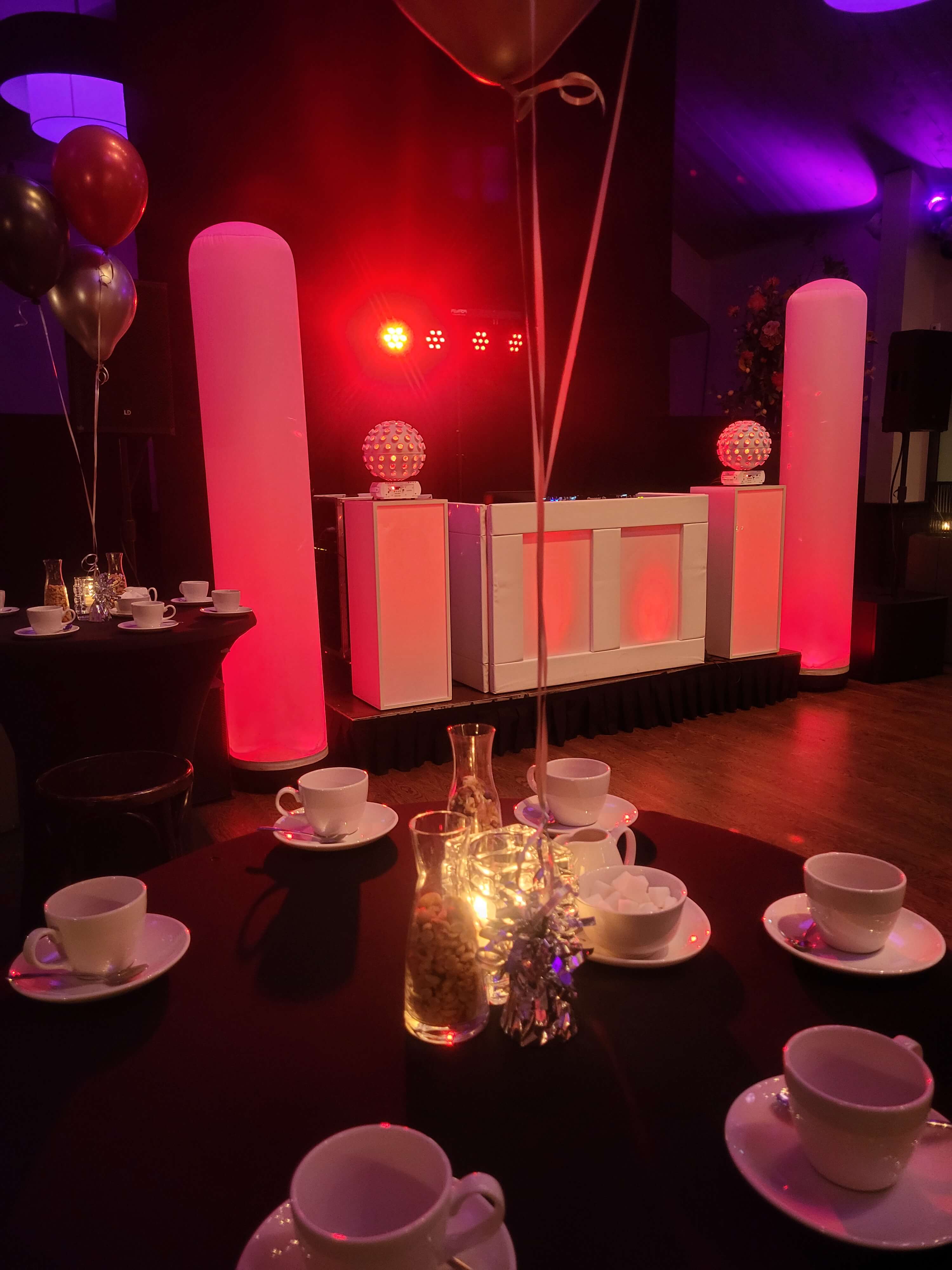 Allround DJ grote show opstelling